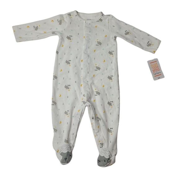 Baby Sheep Sleep N' Play Just One You made by Carters White 6M NEW - Picture 3 of 6